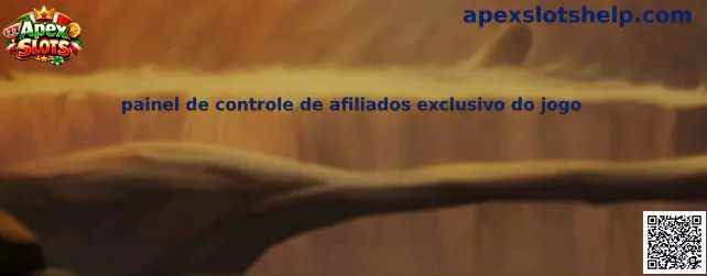 Painel de controle de afiliados exclusivo do jogo