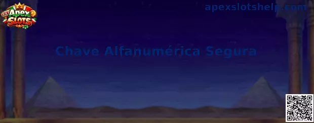 Chave Alfanumérica Segura Apex Slots