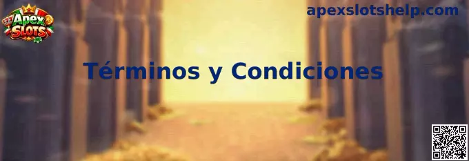Términos y condiciones de Apex Slots